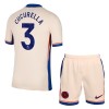 Officiële Voetbalshirt + Korte Broek Chelsea Cucurella 3 Uit 2024-25 - Kids